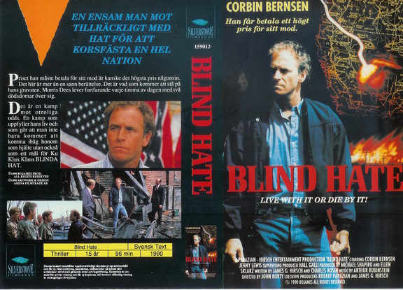 BLIND HATE (VHS)